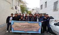 خدمات رسانی دانشجویان دانشگاه علوم پزشکی به زائران امام رضا(ع)